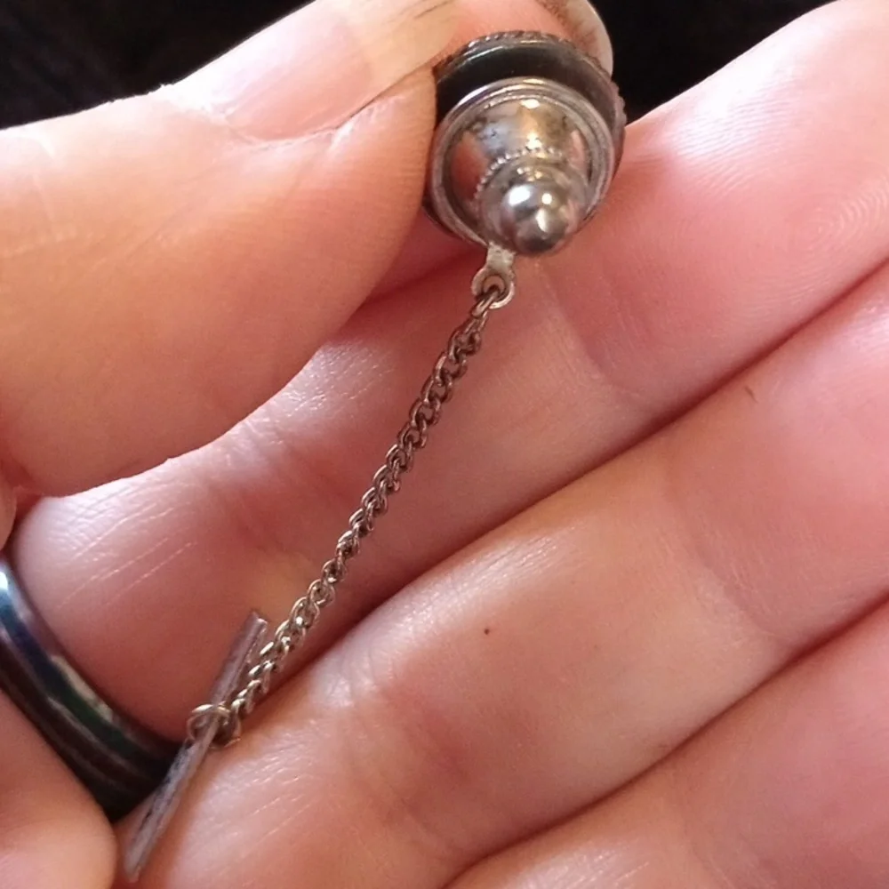 Beautiful turquoise tie tack